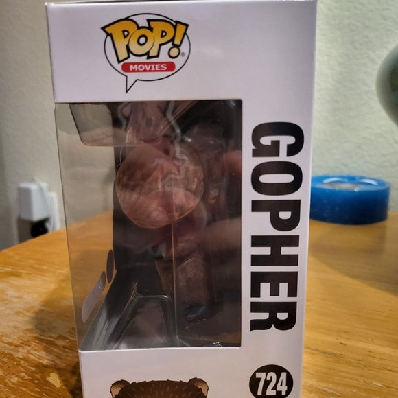 Caddyshack Gopher Flocked Target Exclusive Funko Pop - Picture 2 of 7
